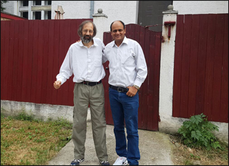 Dr. Vikram Chauhan With Dr. Zarko in Belgrade, Serbia